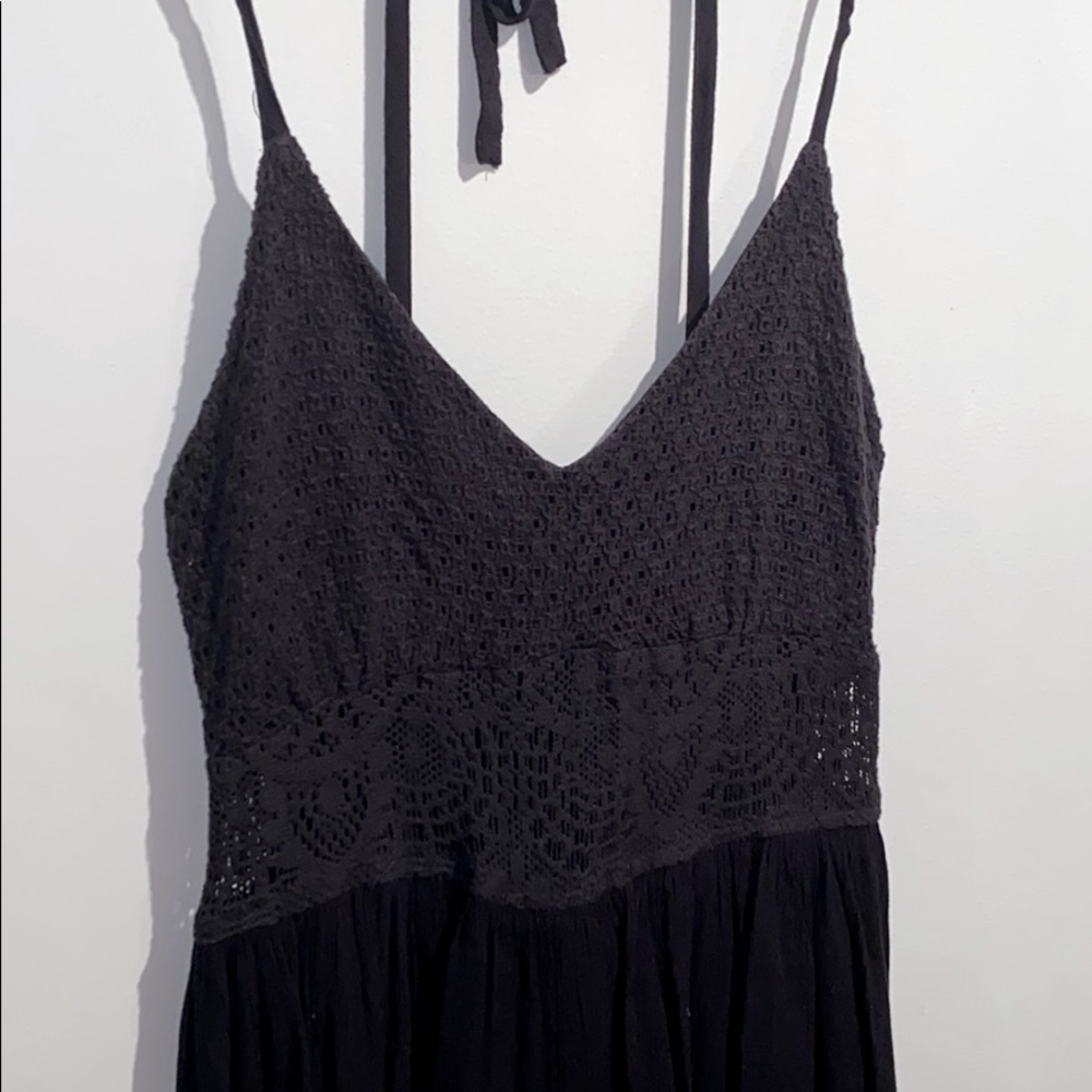 A&F romper with cute embroidered section